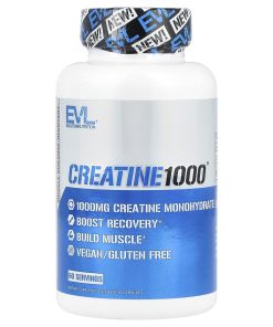 EVLution Nutrition, Creatine1000®, 120 Veggie Capsules (500 mg per Capsule)