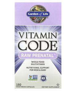 Garden of Life, Vitamin Code®, RAW Prenatal™, 180 Vegetarian Capsules