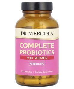 Dr. Mercola, Complete Probiotics for Women, 70 Billion CFU, 90 Capsules