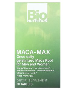 Bio Nutrition, Maca-Max, For Men and Women, 1,000 mg , 30 Tablets