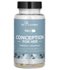 Eu Natural, Conception For Her, Fertility Aid & Multi, 60 Vegetarian Capsules