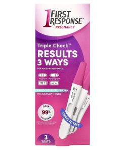First Response, Triple Check™ Pregnancy Tests, 3 Tests
