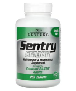 21st Century, Sentry Senior, Multivitamin & Multimineral Supplement, Adults 50+, 265 Tablets