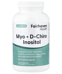 Fairhaven Health, Myo + D-Chiro Inositol, 240 Capsules
