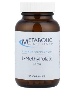 Metabolic Maintenance, L-Methylfolate, 10 mg, 90 Capsules