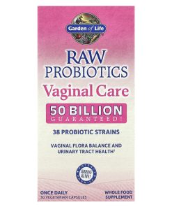Garden of Life, RAW Probiotics, Vaginal Care, 30 Vegetarian Capsules