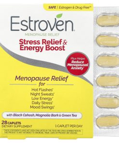 Estroven, Menopause Relief, Stress Relief & Energy Boost, 28 Caplets