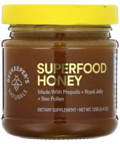 Beekeeper's Naturals, Superfood Honey, 4.4 oz (125 g)