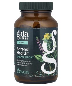 Gaia Herbs, Adrenal Health®, Daily Support, 120 Liquid Phyto-Caps®
