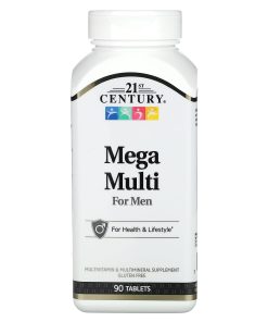 21st Century, Mega Multi for Men, 90 Tablets