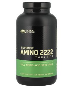 Optimum Nutrition, Superior Amino 2222, 320 Tablets