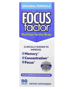 Focus Factor, Nutrition For The Brain, Original Formula, 90 Tablets