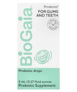 BioGaia, Prodentis, Probiotic Drops, For Gums and Teeth, 200 Million CFU, 0.17 fl oz (5 ml)