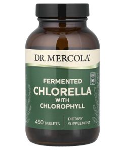 Dr. Mercola, Fermented Chlorella with Chlorophyll, 450 Tablets