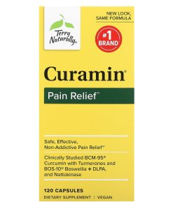 Terry Naturally, Curamin, Pain Relief, 120 Capsules