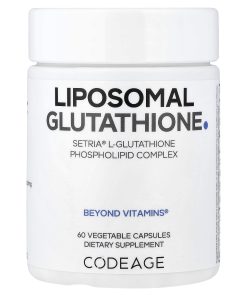 Codeage, Liposomal, Glutathione, 60 Vegetable Capsules