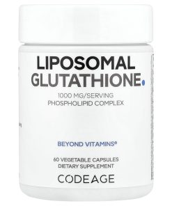 Codeage, Liposomal Glutathione, 60 Vegetable Capsules (500 mg per Capsule)