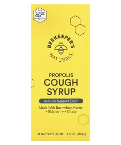 Beekeeper's Naturals, Propolis Cough Syrup, 4 fl oz (118 ml)