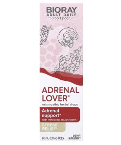 Bioray, Adrenal Lover, Adrenal Support with Medical Mushrooms, 2 fl oz (60 ml)