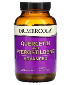 Dr. Mercola, Quercetin and Pterostilbene, Advanced, 180 Capsules