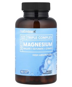 BioEmblem, Triple Complex Magnesium, 90 Veggie Caps (150 mg per Capsule)