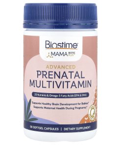 Biostime, MamaBiotic PLUS™, Advanced Prenatal Multivitamin, 90 Softgel Capsules