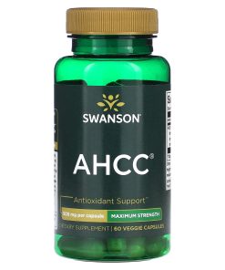 Swanson, AHCC, Maximum Strength, 500 mg, 60 Veggie Capsules