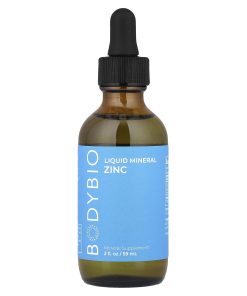 BodyBio, Liquid Mineral Zinc, 2 fl oz (59 ml)