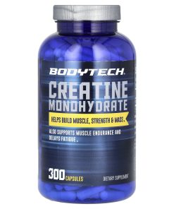 BodyTech, Creatine Monohydrate, 300 Capsules (750 mg per Capsule)