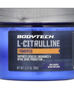 BodyTech, L-Citrulline, Fermented, Unflavored, 3.17 oz (90 g)