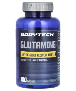 BodyTech, Glutamine, 500 mg , 100 Capsules