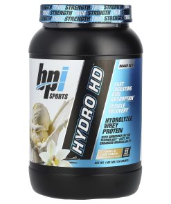 BPI Sports, Hydro HD™, Hydrolyzed Whey Protein, Vanilla Ice Cream, 1.62 lbs (736 g)