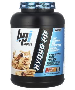 BPI Sports, Hydro HD™, Hydrolyzed Whey Protein, Cinnamon Cereal, 4.8 lbs (2,176 g)