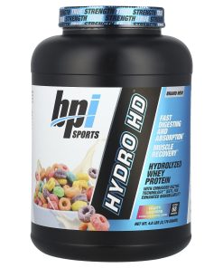 BPI Sports, Hydro HD™, Hydrolyzed Whey Protein, Fruity Loopers, 4.8 lbs (2,176 g)