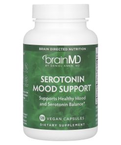 BrainMD, Serotonin Mood Support, 120 Vegan Capsules