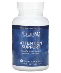 BrainMD, Attention Support, 90 Vegan Capsules