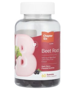 Chapter Six, Beet Root Gummies, Dark Cherry, 60 Gummies