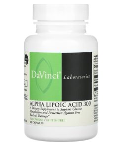 DaVinci Laboratories, Alpha Lipoic Acid 300, 300 mg , 60 Capsules