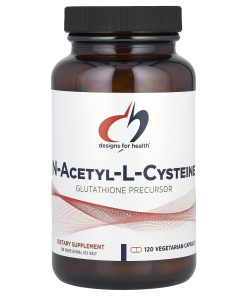 Designs For Health, N-Acetyl-L-Cysteine, 120 Vegetarian Capsules (900 mg per Capsule)