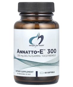 Designs For Health, Annatto-E™ 300, 300 mg, 60 Softgels