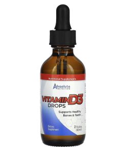Absolute Nutrition, Vitamin D3 Drops, 5,000 IU, 2 fl oz (60 ml)
