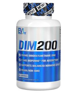 EVLution Nutrition, DIM 200, 200 mg, 60 Veggie Capsules