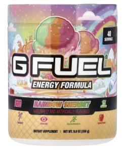 G FUEL, Energy Formula, Rainbow Sherbet, 9.9 oz (280 g)