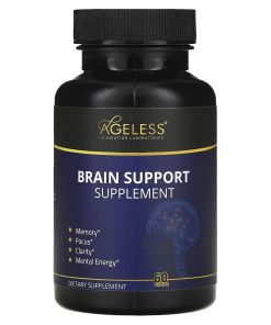 Ageless Foundation Laboratories, Brain Support Supplement, 60 Capsules