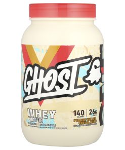 Ghost, Whey Protein, Peanut Butter Cereal Milk®, 2 lb (924 g)