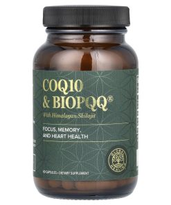 Global Healing, CoQ10 & BioPQQ with Himalayan Shilajit, 60 Capsules