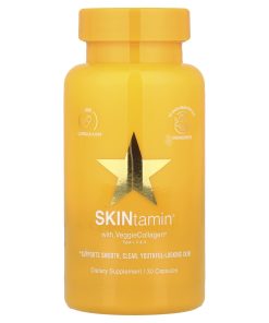 HAIRtamin, SKINtamin® With VeggieCollagen®, 30 Capsules