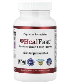HealFast, Post-Surgery Nutrition, 100 Plant Based Capsules