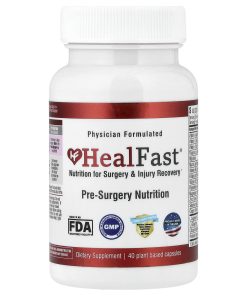 HealFast, Pre-Surgery Nutrition, 40 Plant Based Capsules