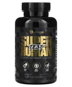 ALPHA LION, SuperHuman Test, 90 Capsules